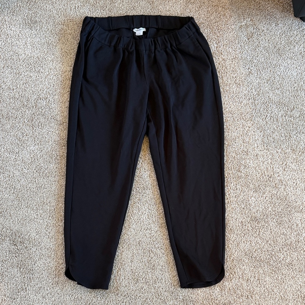 Maternity everyday/office ponte Black Pants